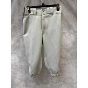 Mizuno Grey Short Baseball Pants Size Small New